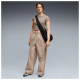 Puma Γυναικείο παντελόνι T7 Relaxed Snake Print Woven Pants